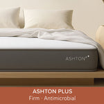 Aston Plus mattress close up view