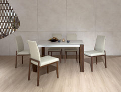 Carment dining set front view showcasing table design