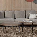 Celadon coffee table shown in a minimalist setting