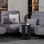 Stem coffee table with a distinctive central support