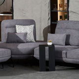 Stem coffee table with a distinctive central support