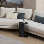 Stem coffee table shown from a front angle