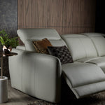 Penna leather sofa shown in a modern interior