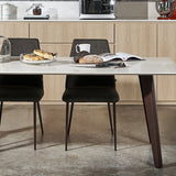 KAY Quartz Top Dining Table with HENRY Dining Chairs