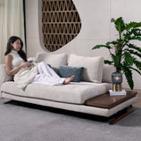 Evita fabric modular sofa with flexible seating layout